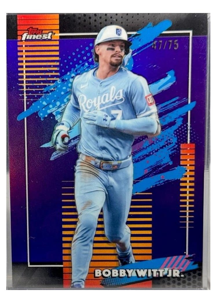 2026 Topps Finest Bobby Witt Jr. #107 card