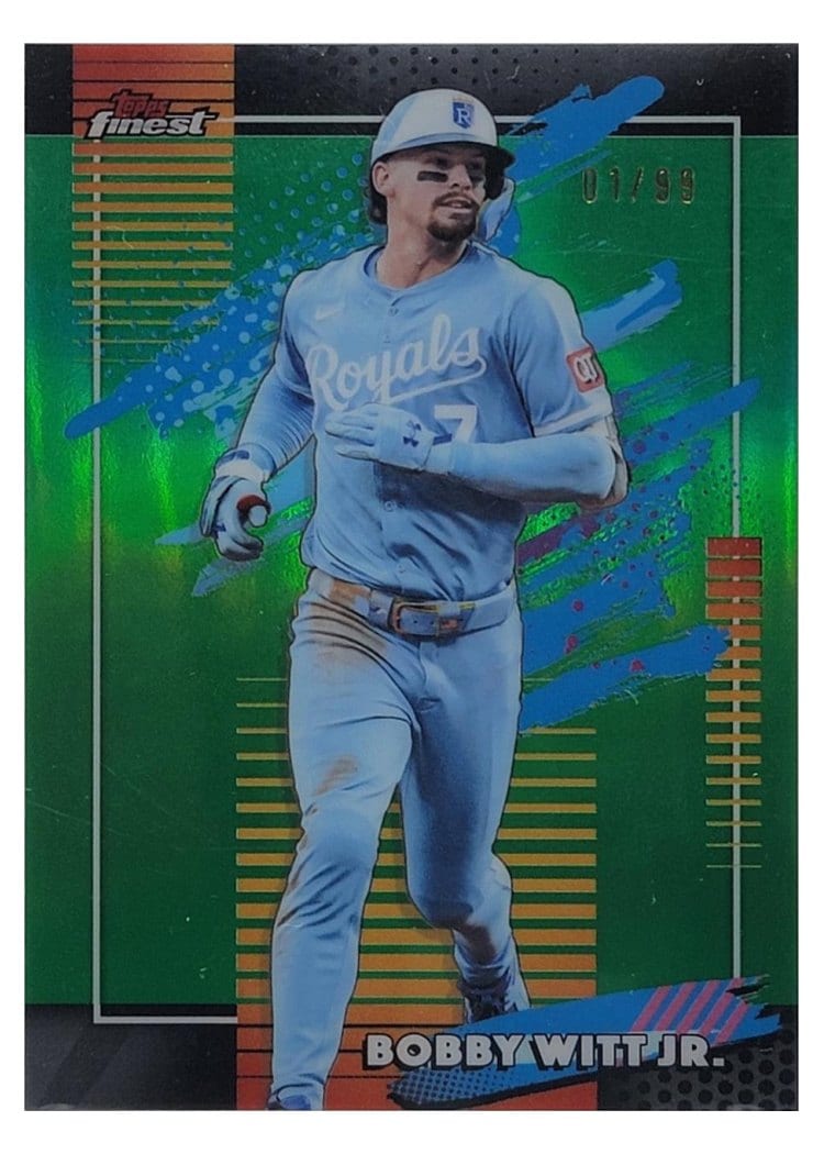 2026 Topps Finest Bobby Witt Jr. #107 card