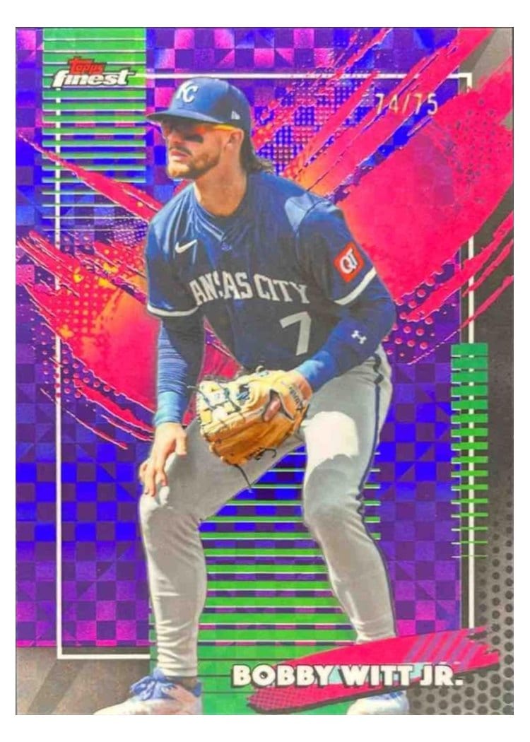 2026 Topps Finest Bobby Witt Jr. #107 card