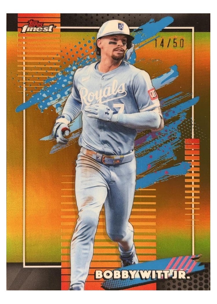 2026 Topps Finest Bobby Witt Jr. #107 card