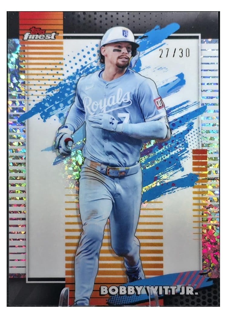 2026 Topps Finest Bobby Witt Jr. #107 card