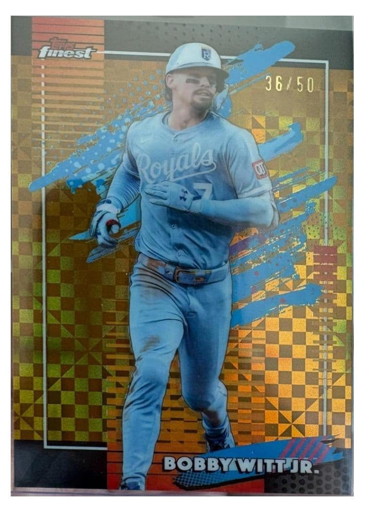 2026 Topps Finest Bobby Witt Jr. #107 card