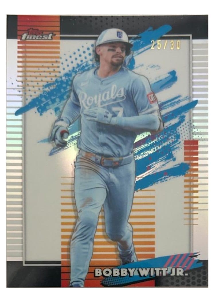 2026 Topps Finest Bobby Witt Jr. #107 card