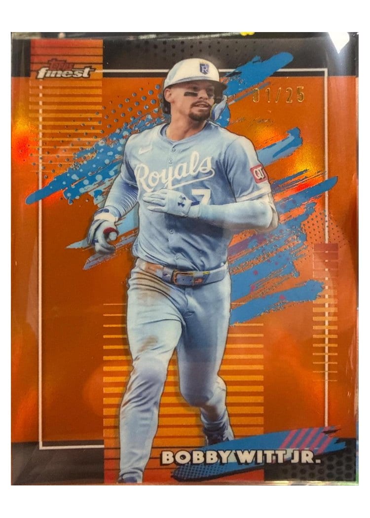 2026 Topps Finest Bobby Witt Jr. #107 card