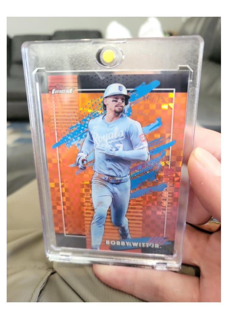 2026 Topps Finest Bobby Witt Jr. #107 card
