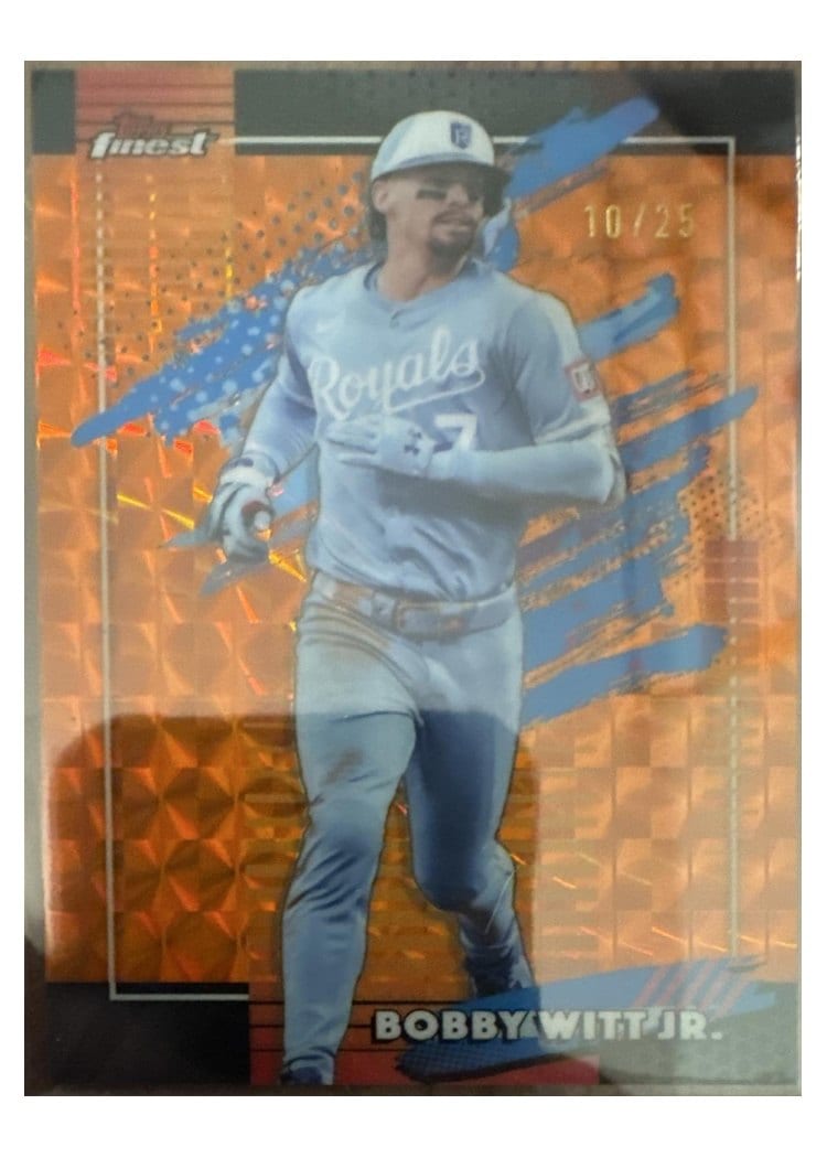 2026 Topps Finest Bobby Witt Jr. #107 card