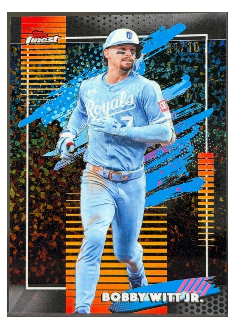 2026 Topps Finest Bobby Witt Jr. #107 card