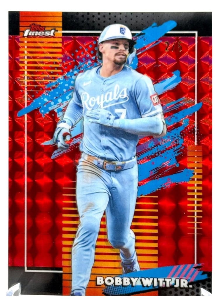 2026 Topps Finest Bobby Witt Jr. #107 card