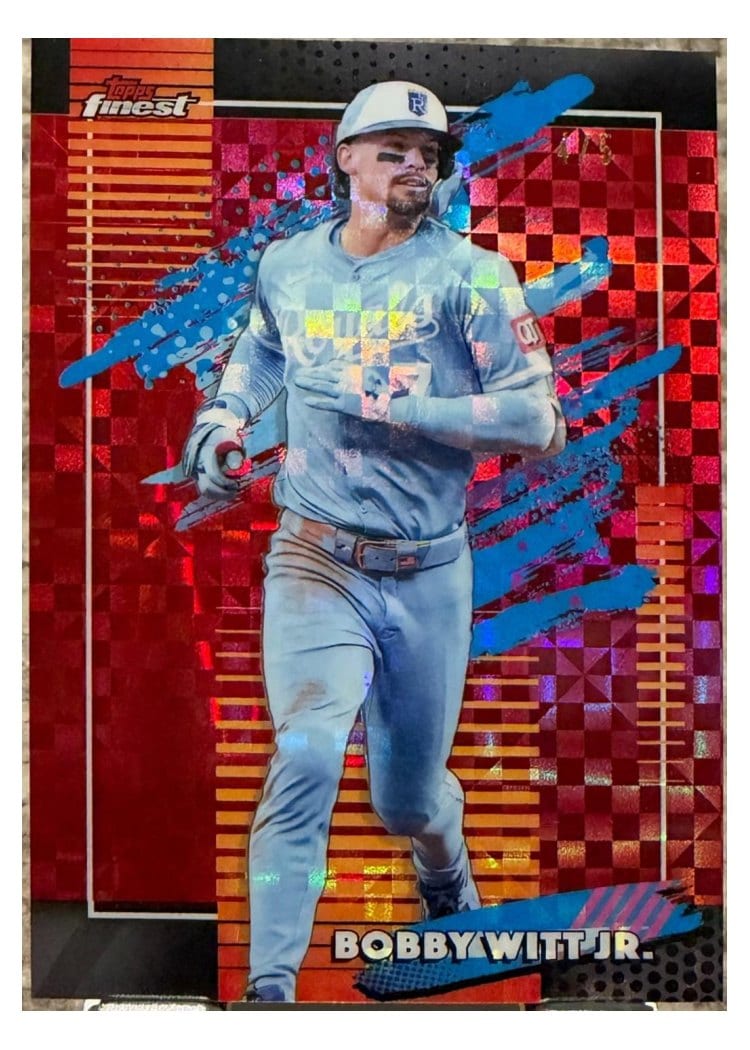 2026 Topps Finest Bobby Witt Jr. #107 card
