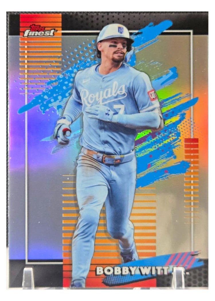 2026 Topps Finest Bobby Witt Jr. #107 card