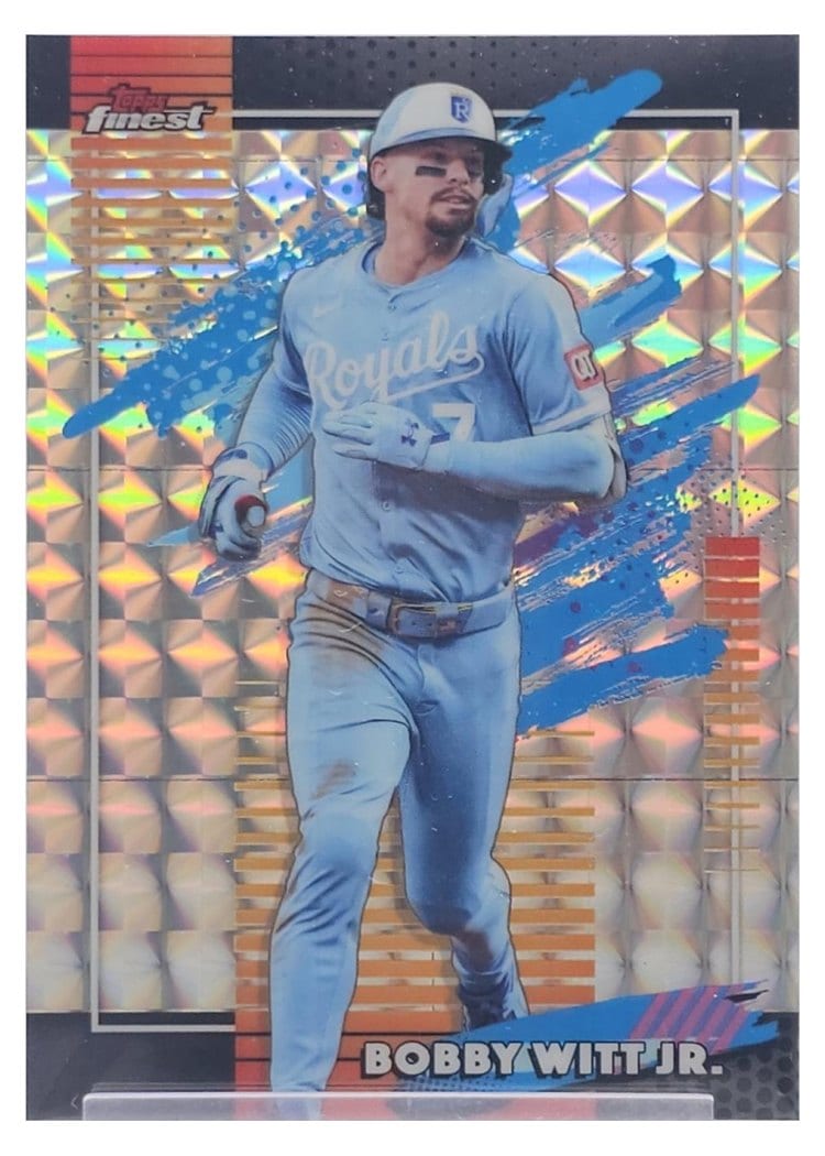 2026 Topps Finest Bobby Witt Jr. #107 card