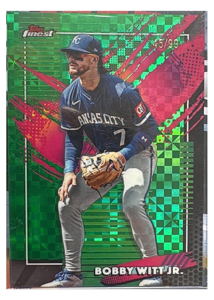 2026 Topps Finest Bobby Witt Jr. #207 card