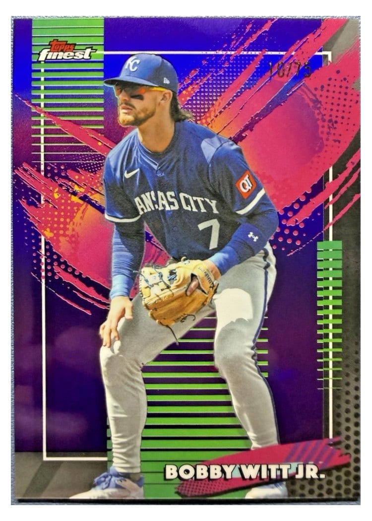 2026 Topps Finest Bobby Witt Jr. #207 card