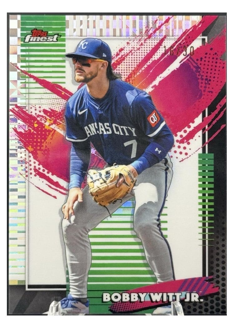 2026 Topps Finest Bobby Witt Jr. #207 card