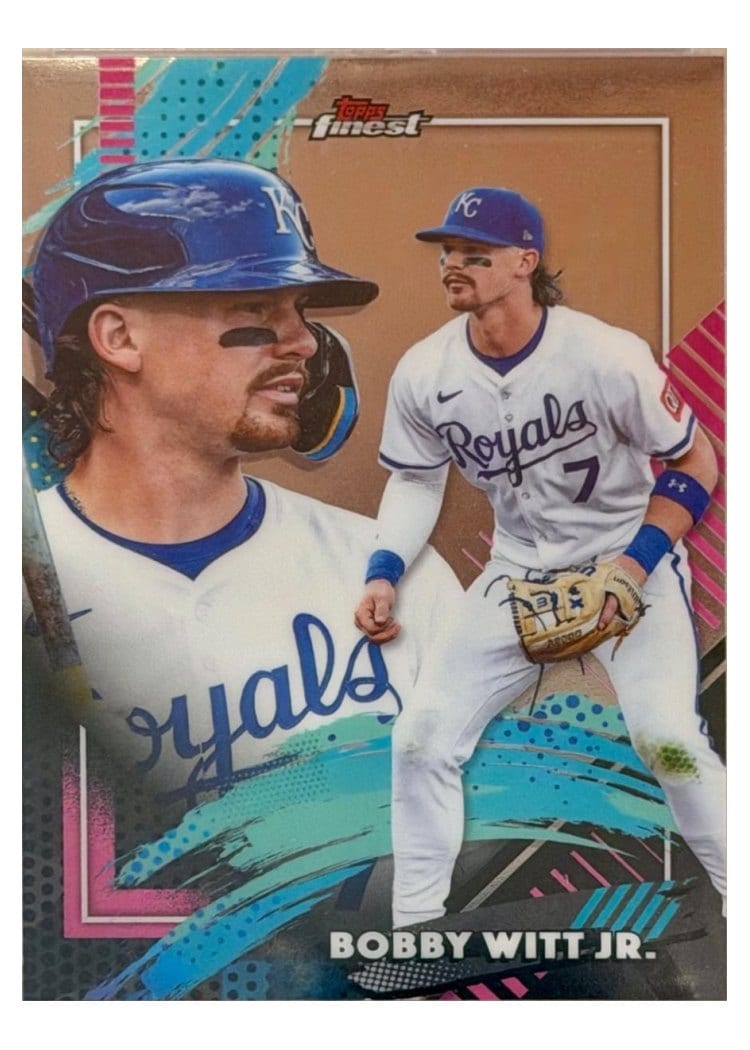 2026 Topps Finest Bobby Witt Jr. #307 card