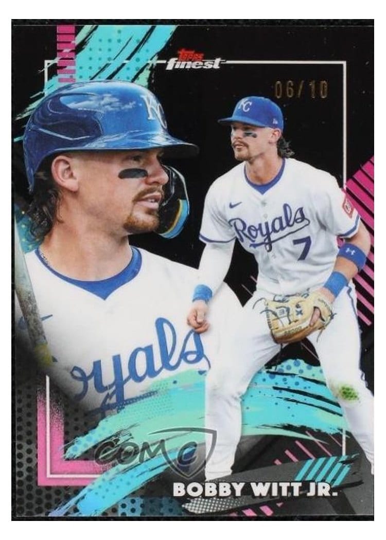 2026 Topps Finest Bobby Witt Jr. #307 card