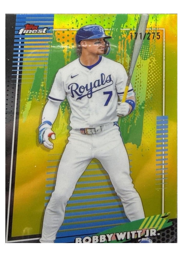2026 Topps Finest Bobby Witt Jr. #7 card
