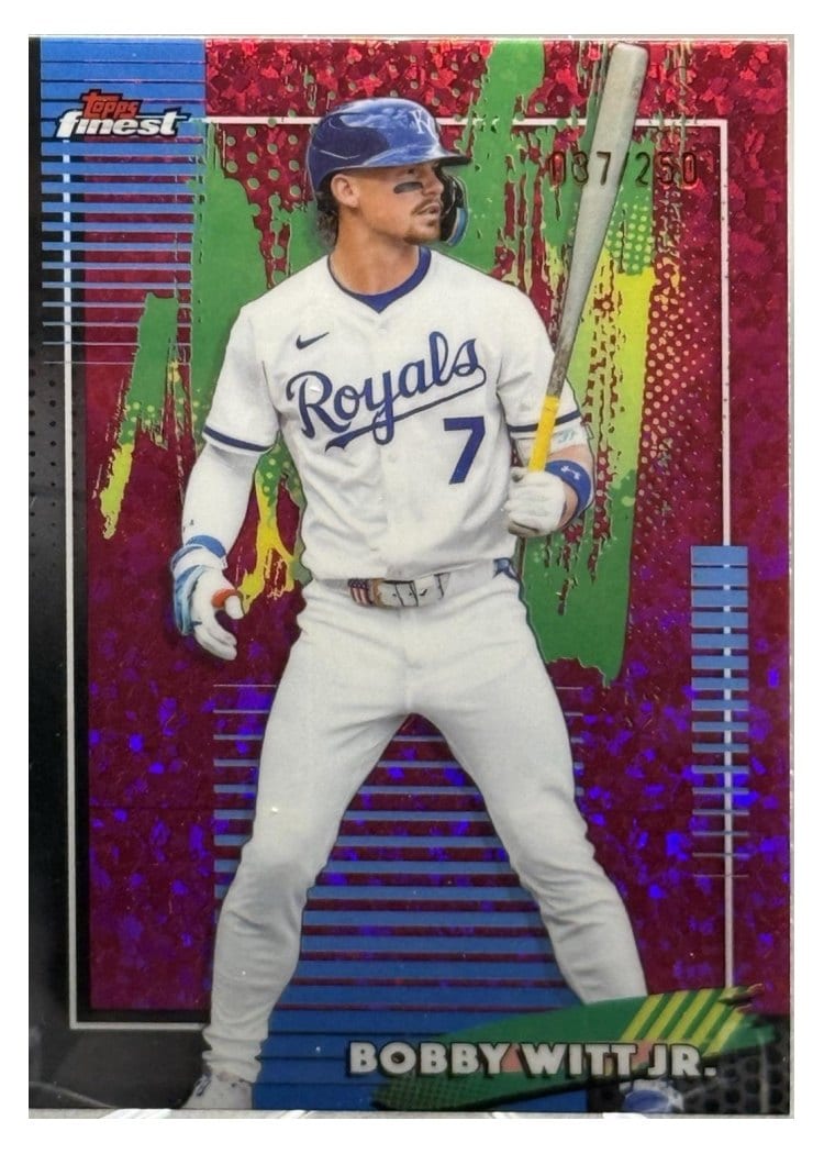2026 Topps Finest Bobby Witt Jr. #7 card