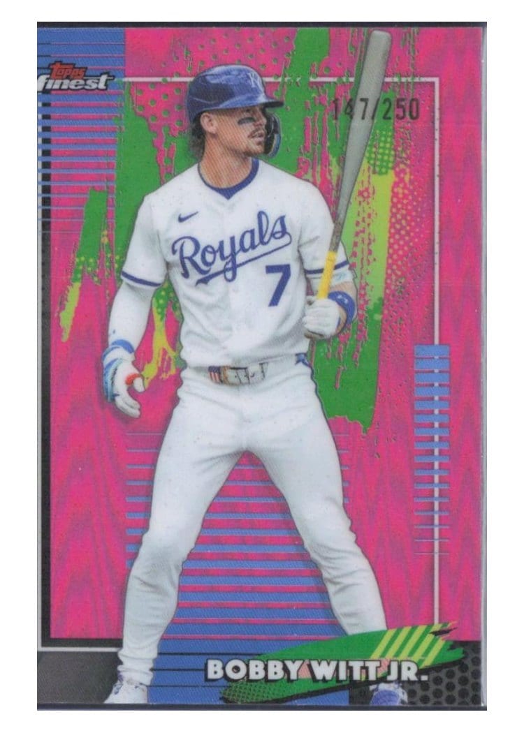 2026 Topps Finest Bobby Witt Jr. #7 card