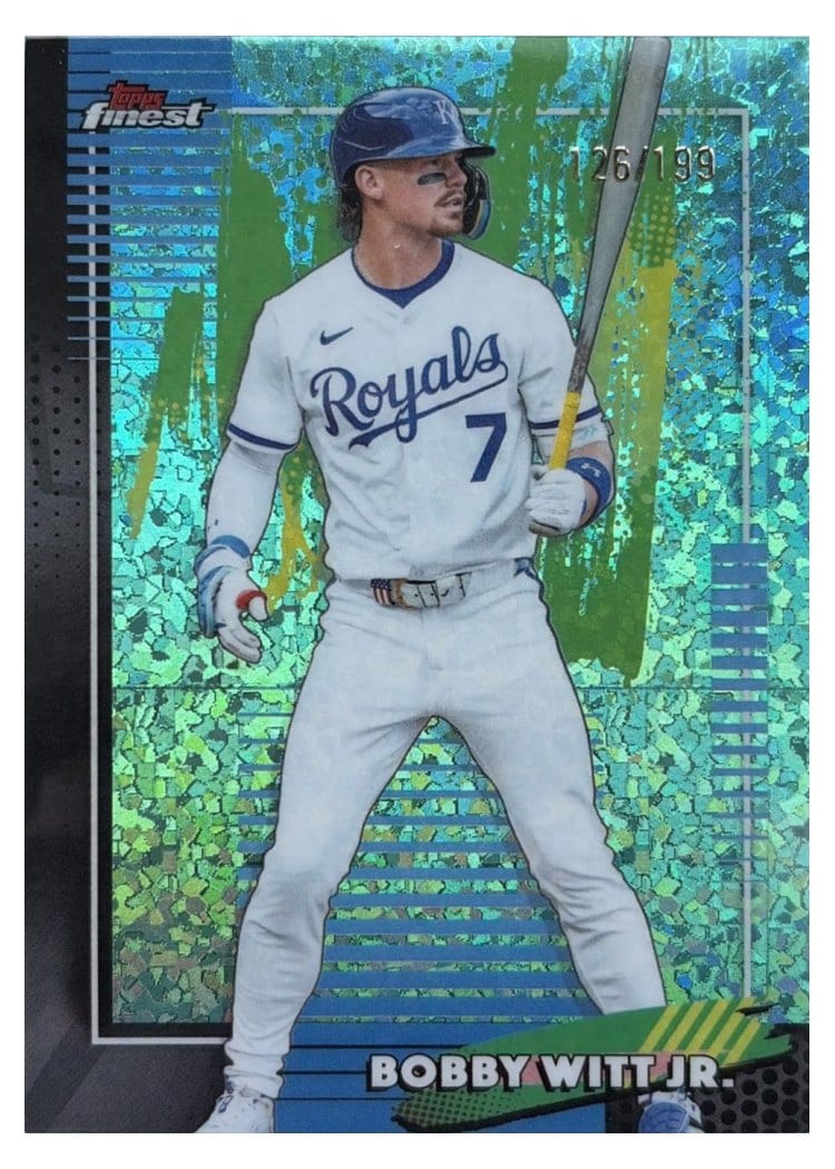 2026 Topps Finest Bobby Witt Jr. #7 card