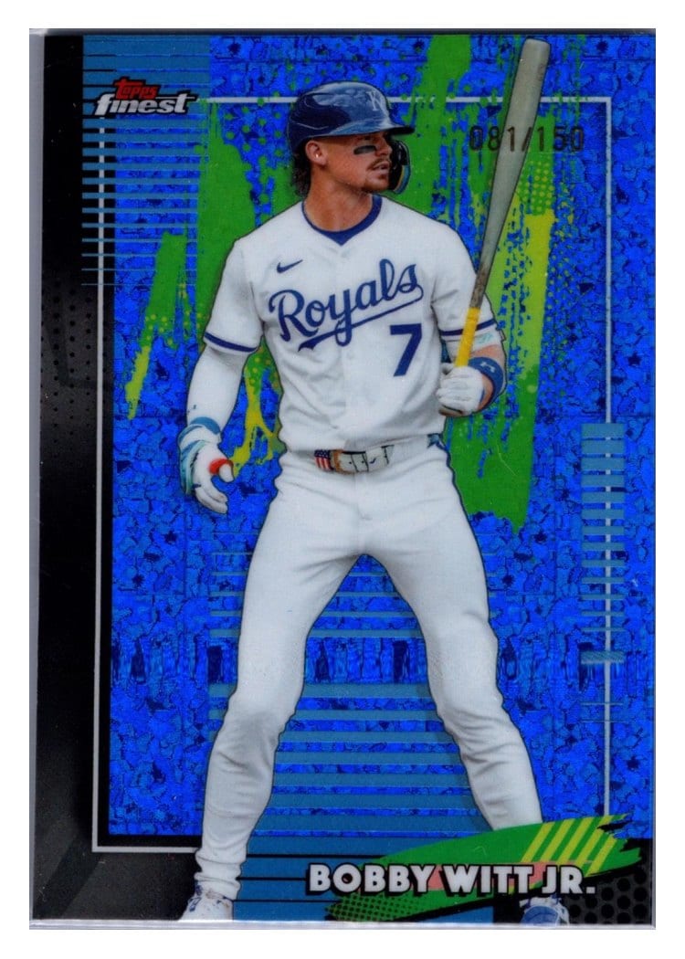 2026 Topps Finest Bobby Witt Jr. #7 card