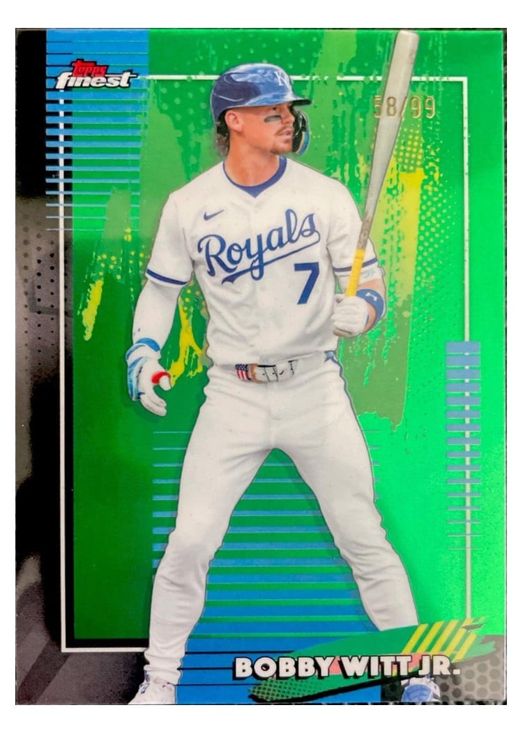 2026 Topps Finest Bobby Witt Jr. #7 card