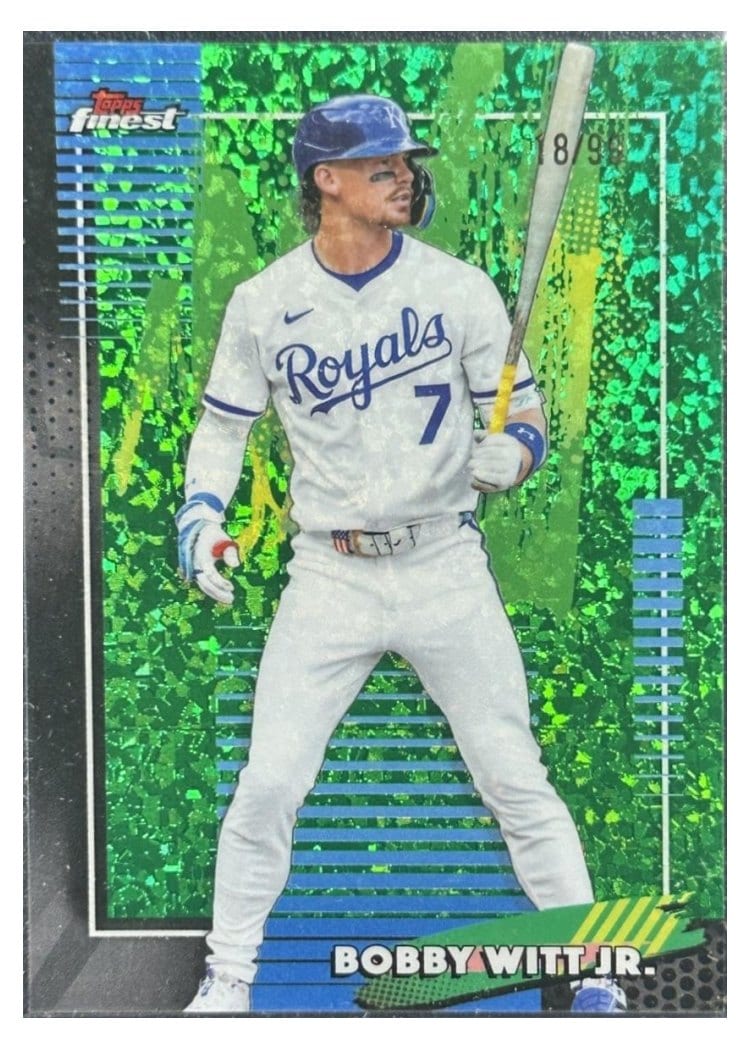 2026 Topps Finest Bobby Witt Jr. #7 card