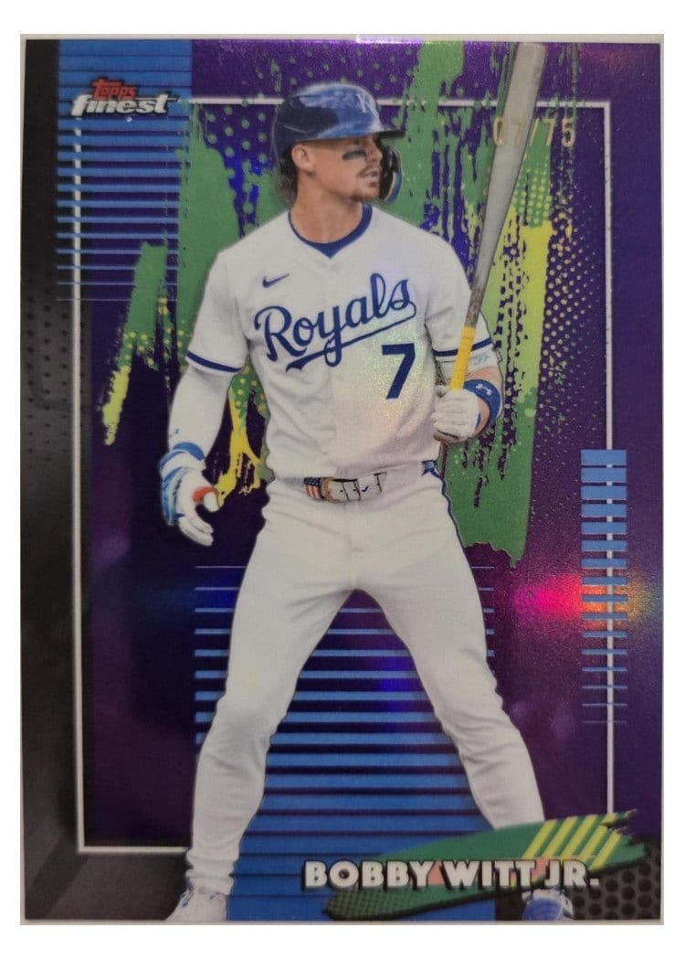2026 Topps Finest Bobby Witt Jr. #7 card