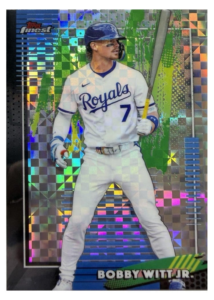 2026 Topps Finest Bobby Witt Jr. #7 card