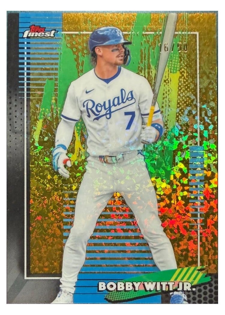2026 Topps Finest Bobby Witt Jr. #7 card