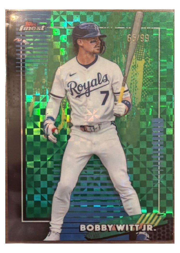 2026 Topps Finest Bobby Witt Jr. #7 card