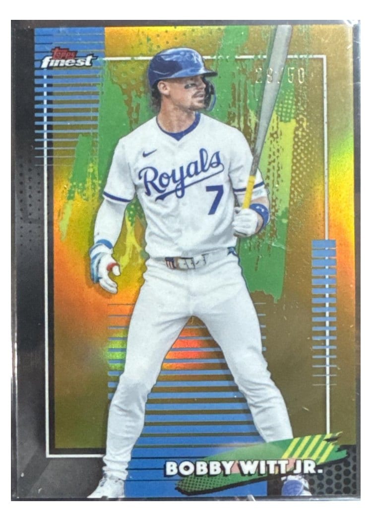 2026 Topps Finest Bobby Witt Jr. #7 card