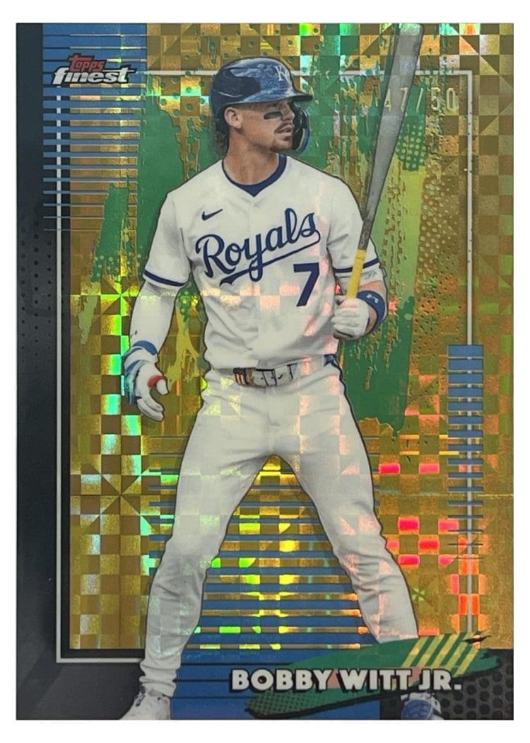 2026 Topps Finest Bobby Witt Jr. #7 card
