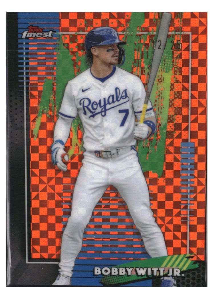 2026 Topps Finest Bobby Witt Jr. #7 card