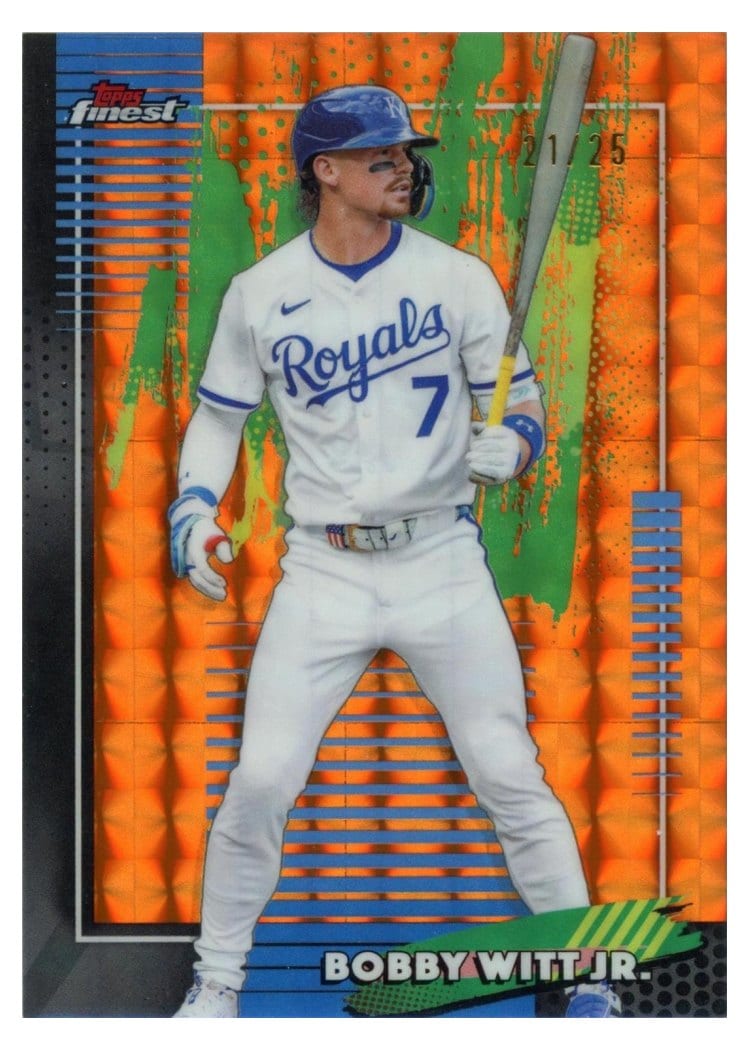 2026 Topps Finest Bobby Witt Jr. #7 card