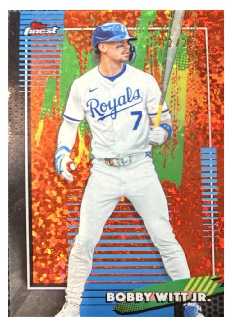 2026 Topps Finest Bobby Witt Jr. #7 card