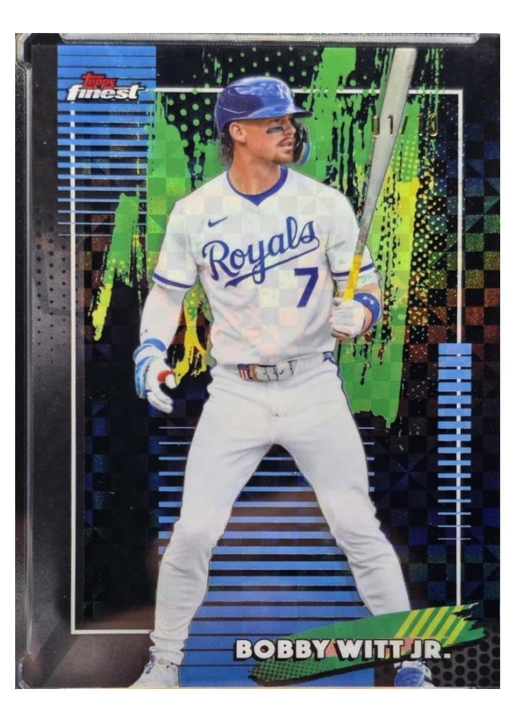 2026 Topps Finest Bobby Witt Jr. #7 card