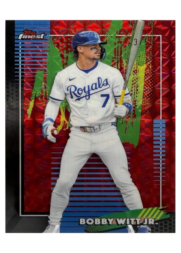 2026 Topps Finest Bobby Witt Jr. #7 card