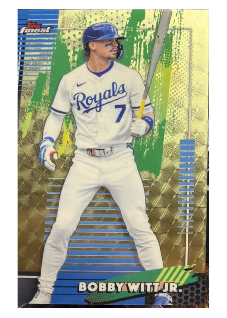 2026 Topps Finest Bobby Witt Jr. #7 card