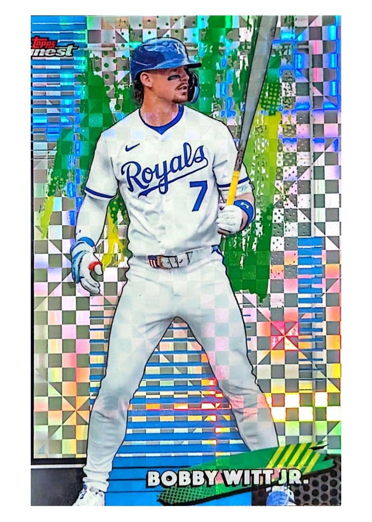 2026 Topps Finest Bobby Witt Jr. #7 card