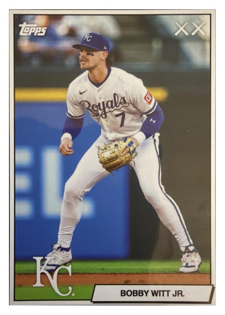 2026 Topps KAWS X MLB Bobby Witt Jr. #5 card