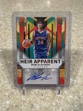 2024-25 Panini Court Kings Heir Apparent Autographs Bobi Klintman #HA-BOB card
