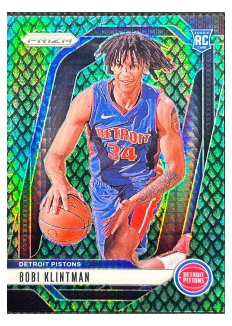2024-25 Panini Prizm Base Set Bobi Klintman #266 card