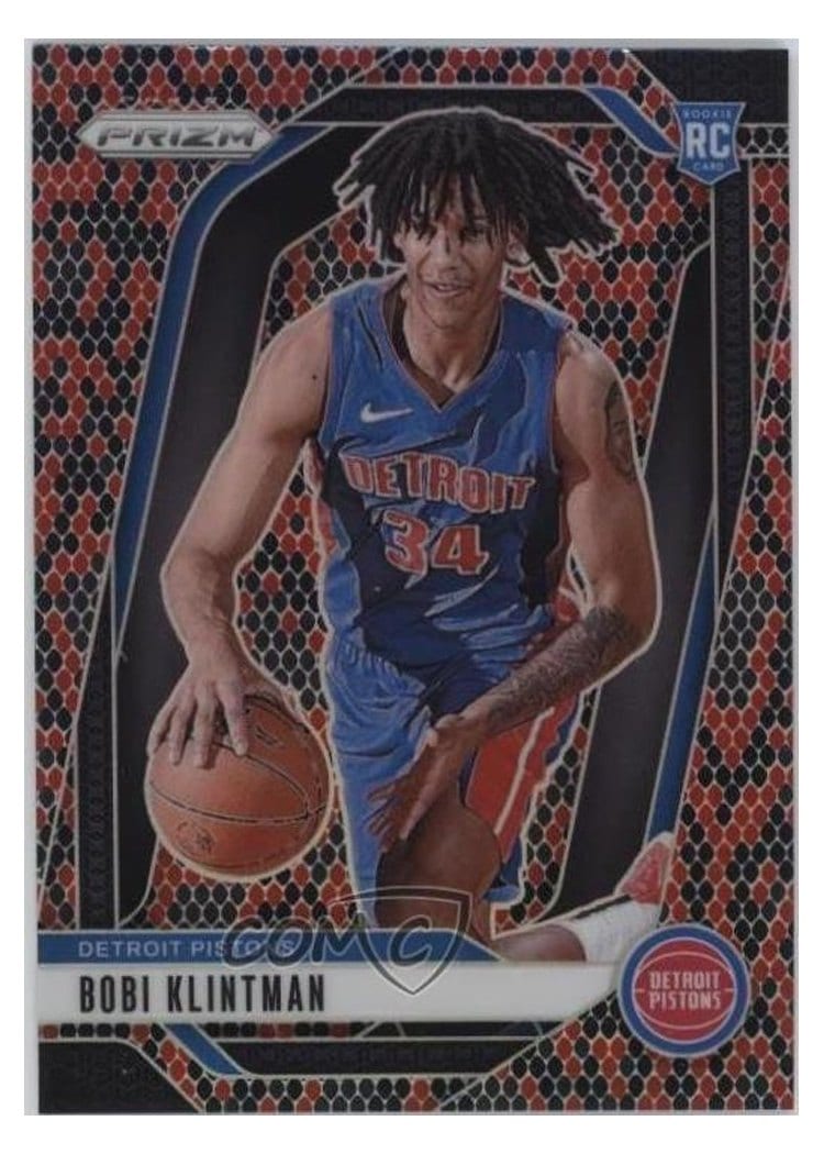 2024-25 Panini Prizm Base Set Bobi Klintman #266 card
