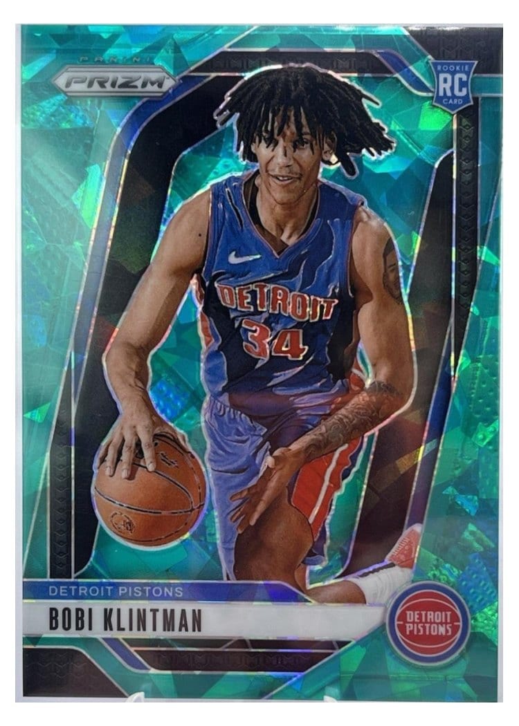 2024-25 Panini Prizm Base Set Bobi Klintman Teal Ice #266 card