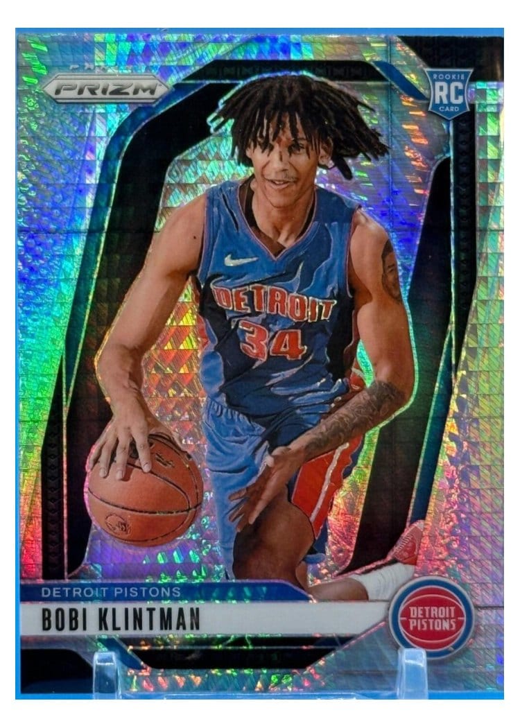 2024-25 Panini Prizm Base Set Bobi Klintman Hyper #266 card