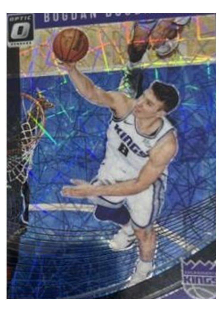 2018-19 Donruss Optic Base Set Bogdan Bogdanovic Black Velocity #61 card