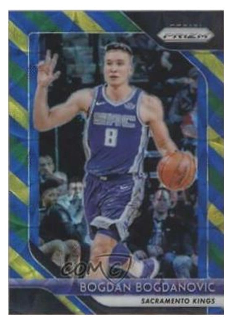 2018-19 Panini Prizm Base Set Bogdan Bogdanovic #161 card