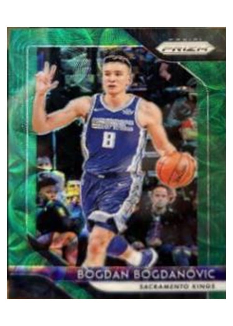 2018-19 Panini Prizm Base Set Bogdan Bogdanovic #161 card