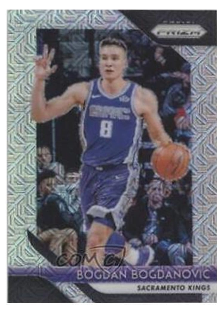 2018-19 Panini Prizm Base Set Bogdan Bogdanovic #161 card